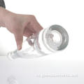 Botella de ginebra de vidrio transparente 500ml